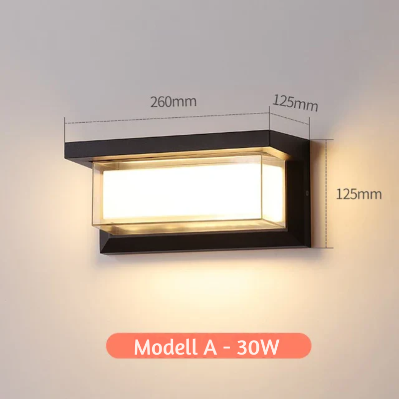 LumoGuard - Modern Outdoor Wall Lights