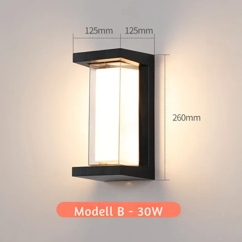 LumoGuard - Modern Outdoor Wall Lights