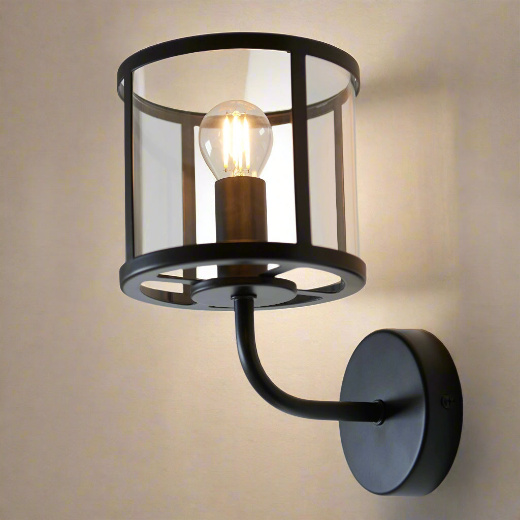 LumoCraft - Industrial Cylindrical Wall Sconces Lamp