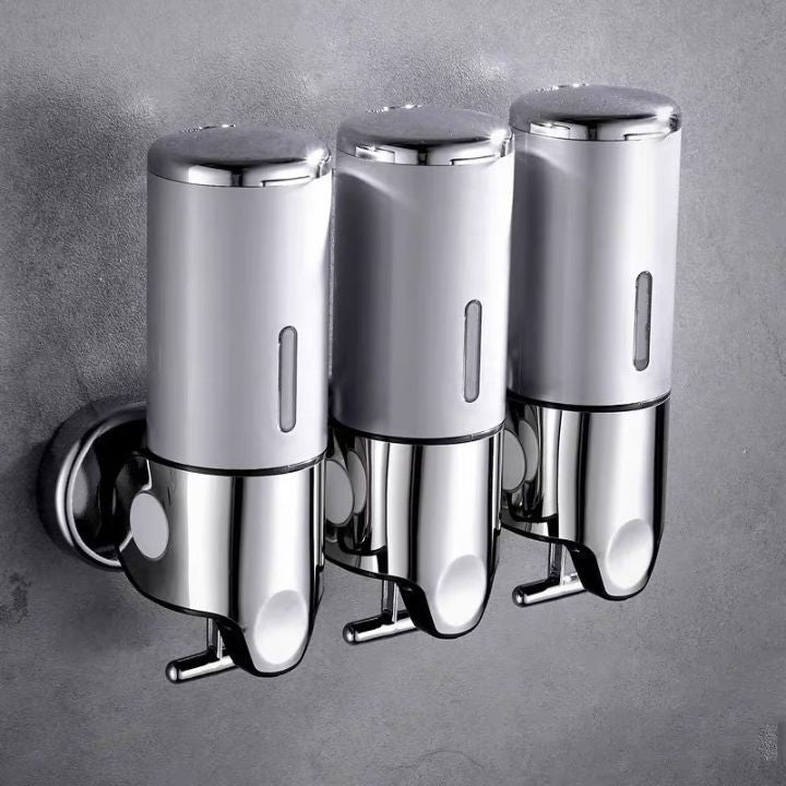 Luxora - Elegant Wall-Mounted Soap and Lotion Dispenser