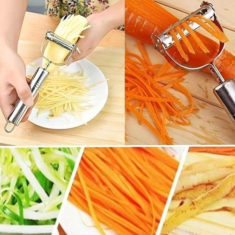SharpSlice - Stainless Steel Multi-Function Peeler