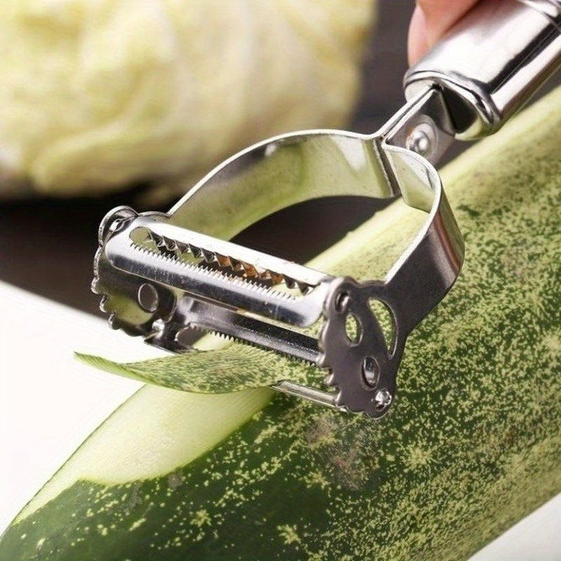 SharpSlice - Stainless Steel Multi-Function Peeler
