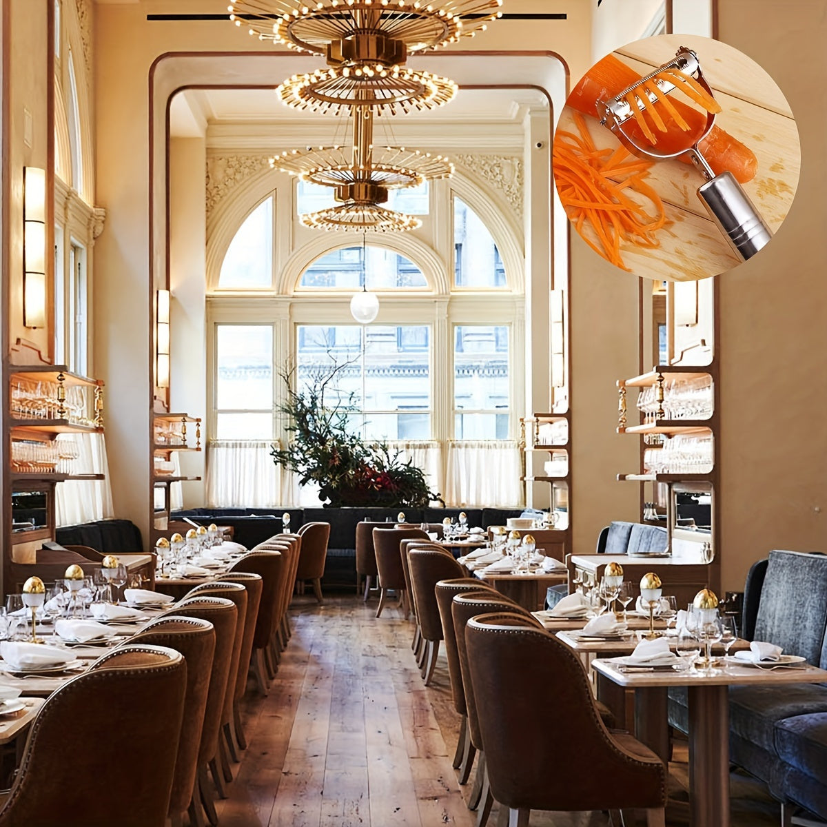 SharpSlice - Stainless Steel Multi-Function Peeler