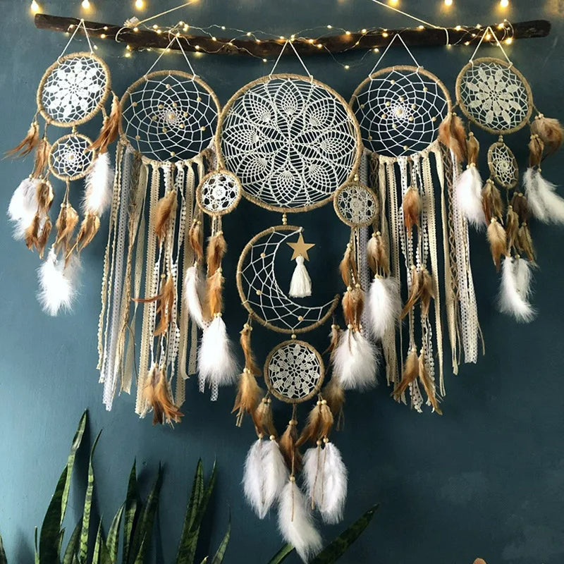 CatcherSet- Bohemian Dream Weaver Wall Hanging