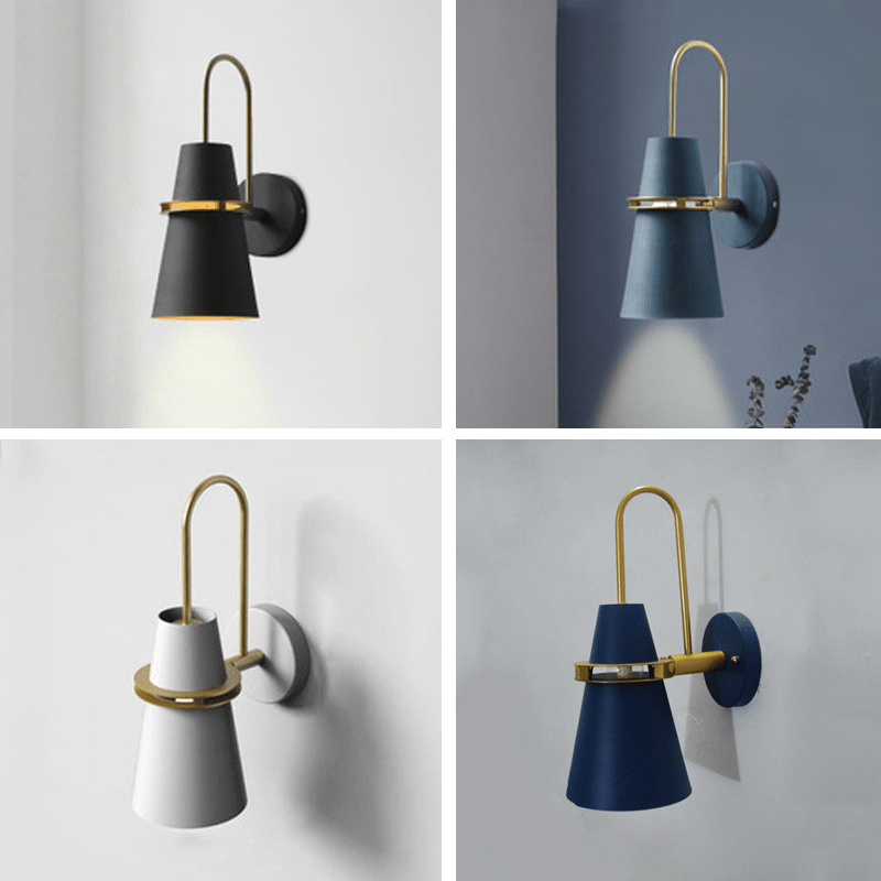 Scandinavian Style Iron Wall Lamp | Modern Minimalist Lighting