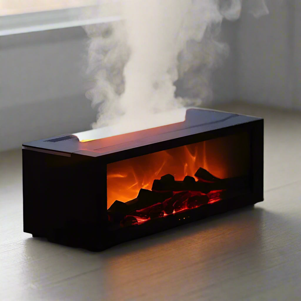 FlameFusion Color-Changing Fireplace Aroma Diffuser