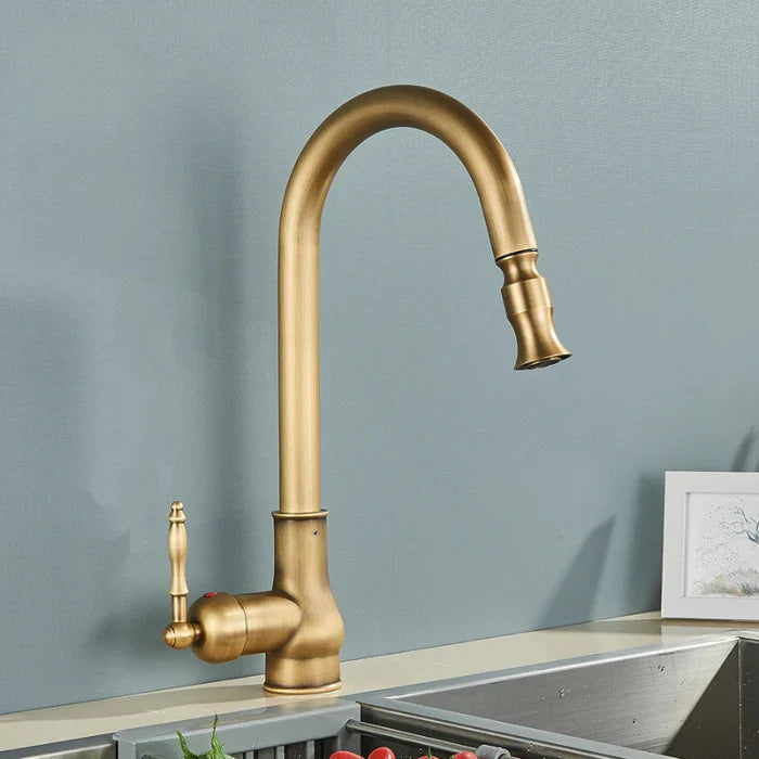 ModernFunction - Sophisticated High-Arc Kitchen Faucet