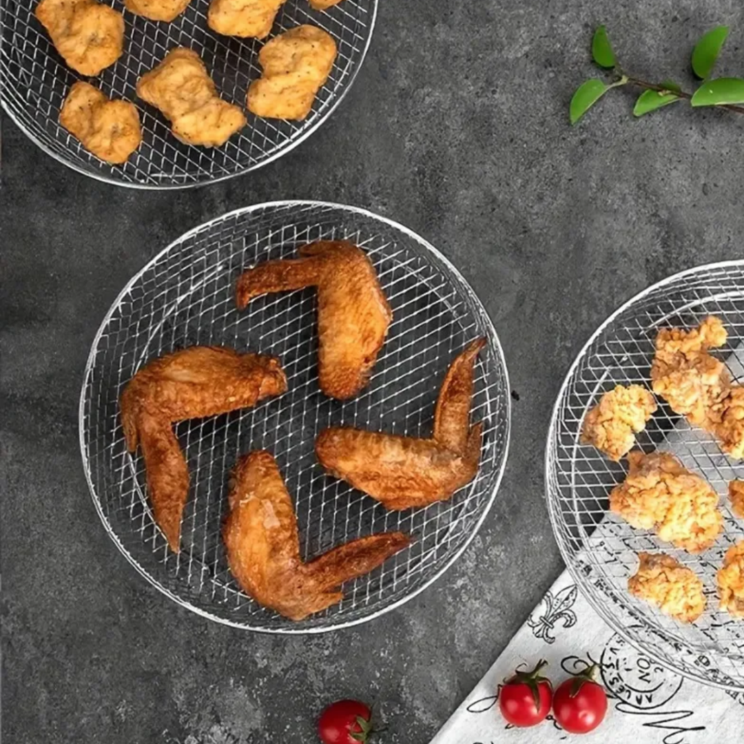 AirCrisp Stackable Baskets – Space-Saving Air Fryer Accessories