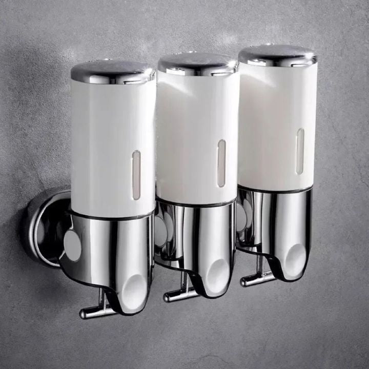Luxora - Elegant Wall-Mounted Soap and Lotion Dispenser