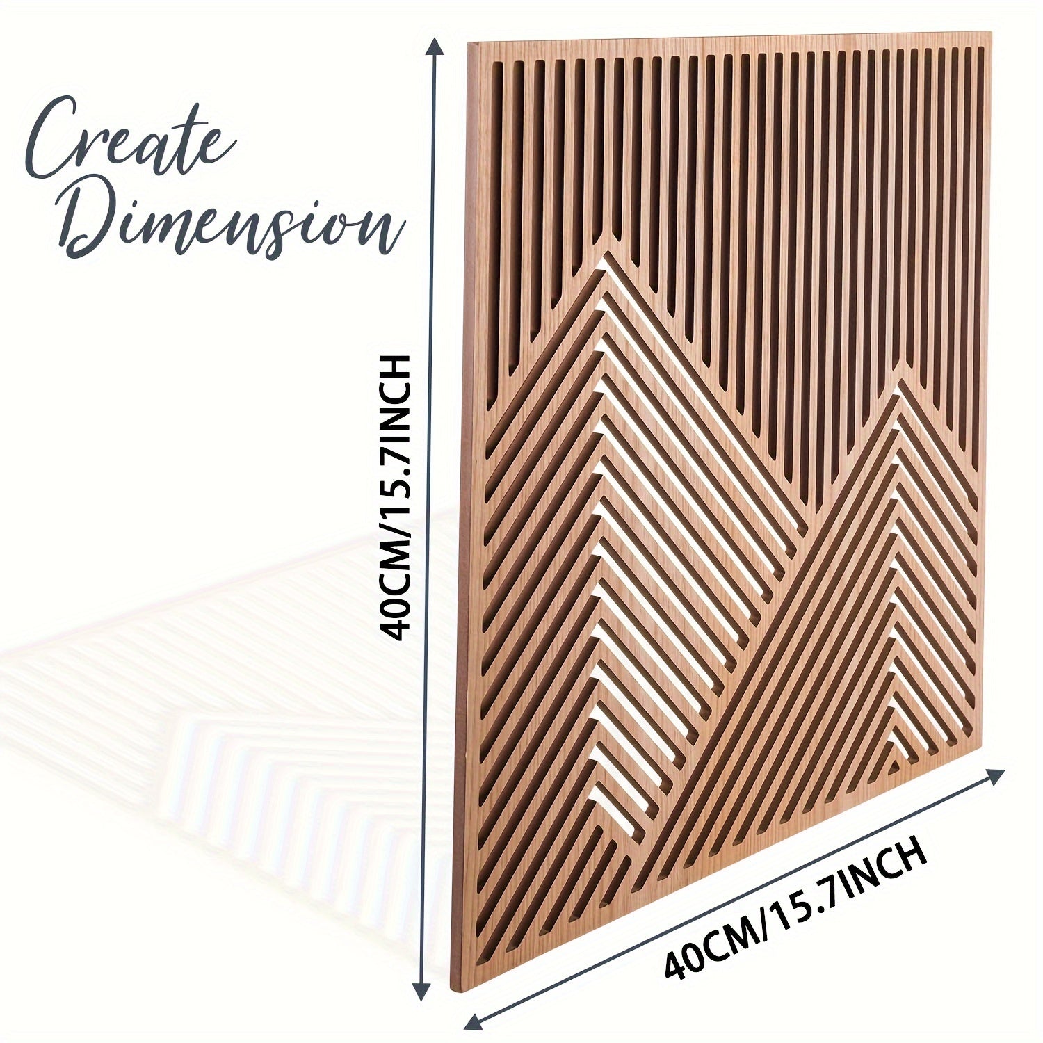 GeoGrace - Modern Geometric Wooden Wall Art Panels