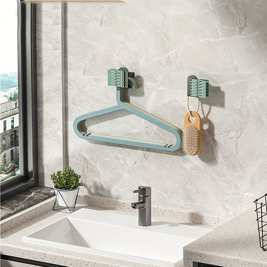 Hagen Stainless Steel Kitchen Hook Rack – Wall-Mounted & Multifunctional Storage