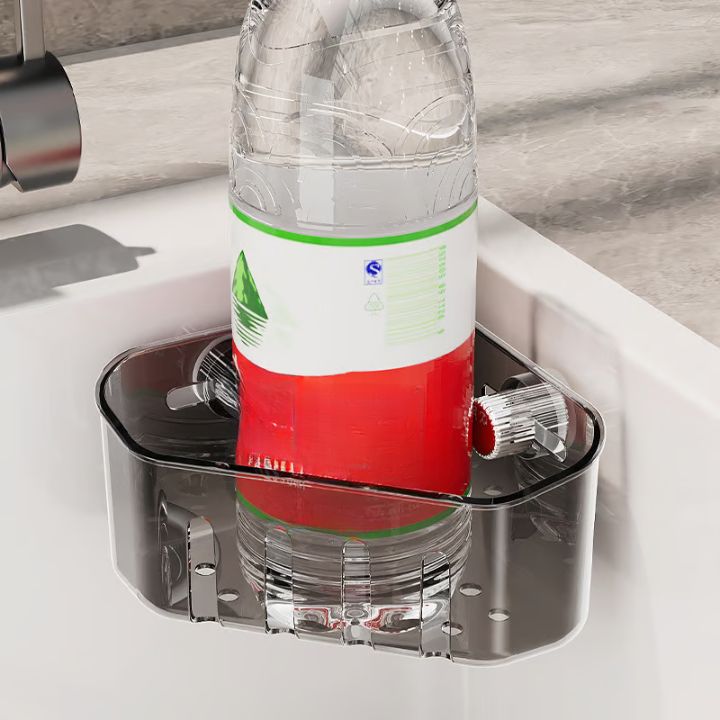 SpinStore - Corner Shower Caddy with Rotating Knobs
