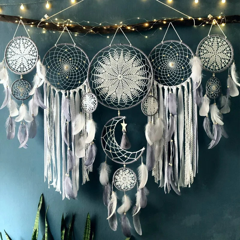 CatcherSet- Bohemian Dream Weaver Wall Hanging
