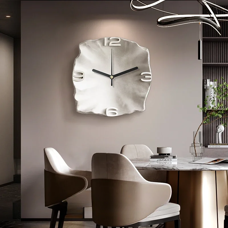 EternaSculptural - Modern Abstract Stone Wall Clock