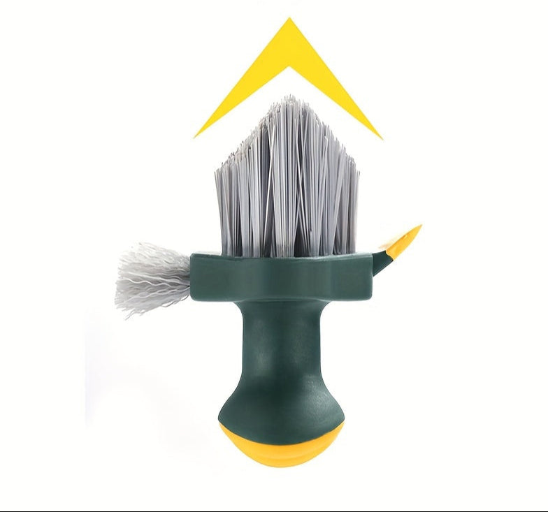 DuoScrub 2-in-1 Floor & Crevice Brush – Deep Clean Tiles & Grout with Ease