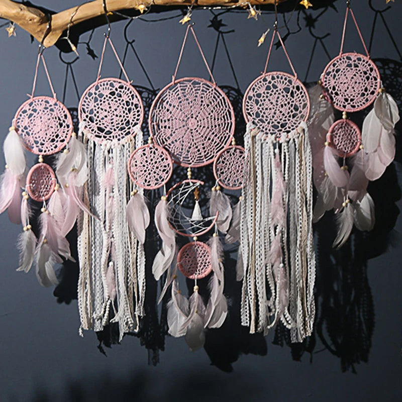 CatcherSet- Bohemian Dream Weaver Wall Hanging