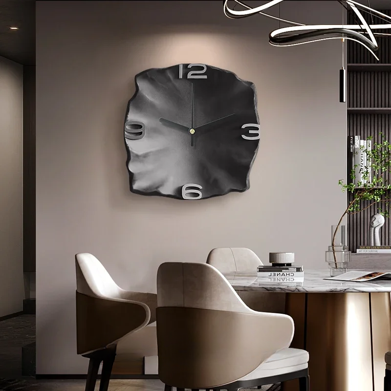 EternaSculptural - Modern Abstract Stone Wall Clock