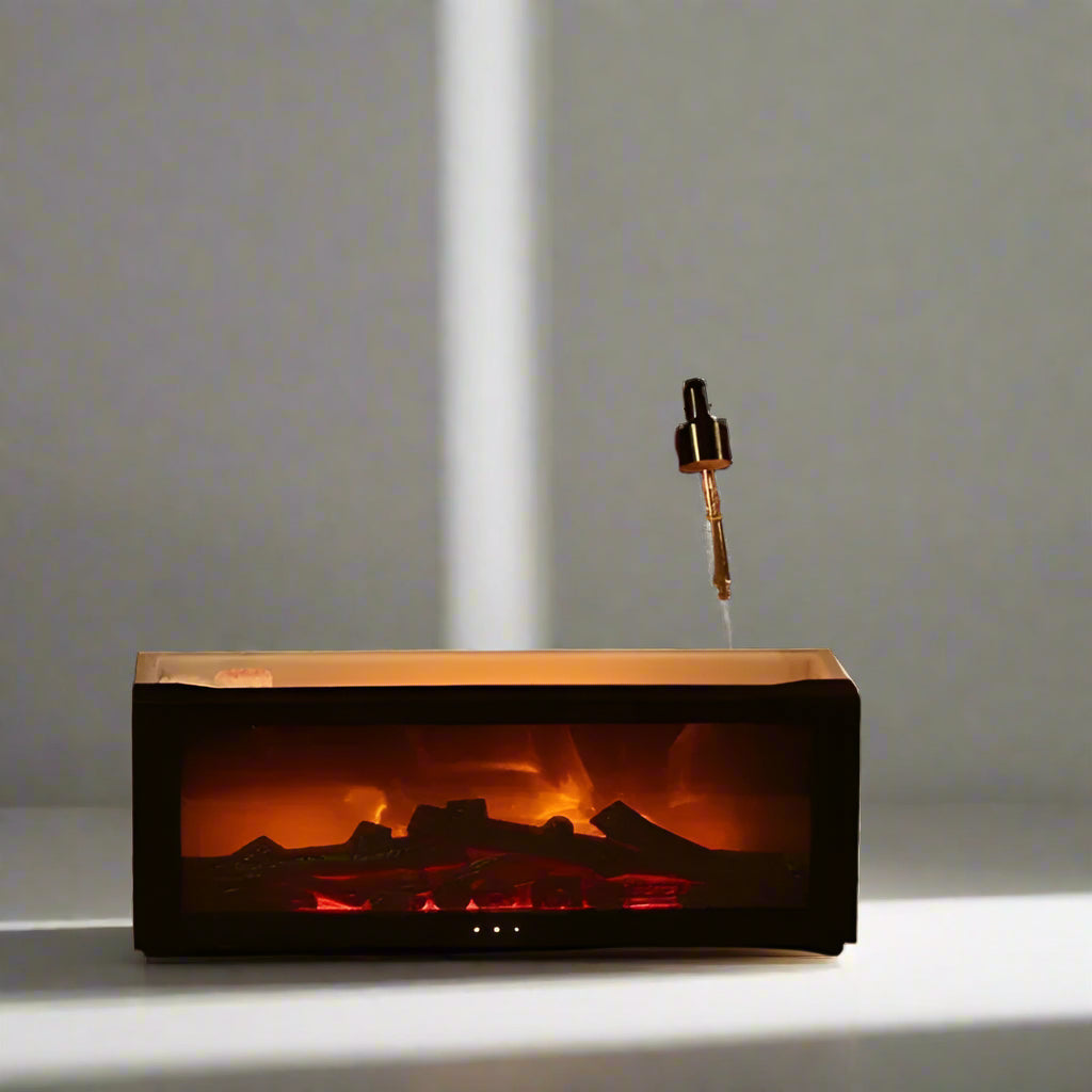FlameFusion Color-Changing Fireplace Aroma Diffuser