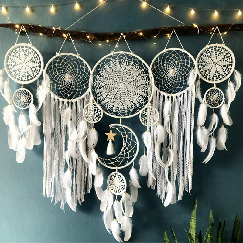 CatcherSet- Bohemian Dream Weaver Wall Hanging