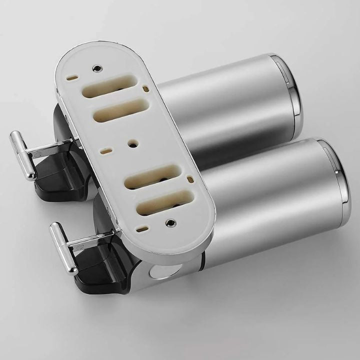 Luxora - Elegant Wall-Mounted Soap and Lotion Dispenser