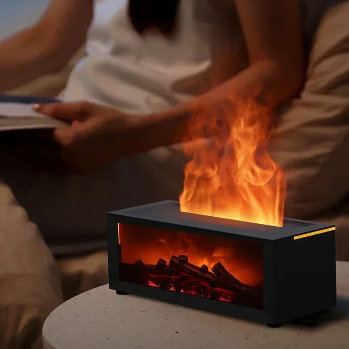 FlameFusion Color-Changing Fireplace Aroma Diffuser