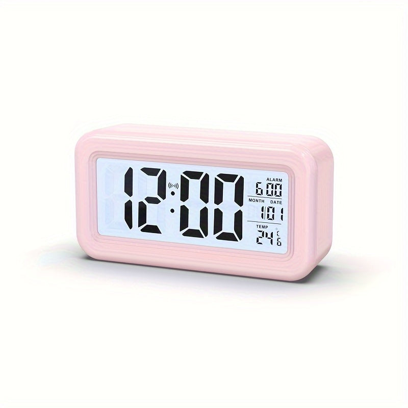 GlowStack - Minimalist Stackable LED Digital Alarm Clock