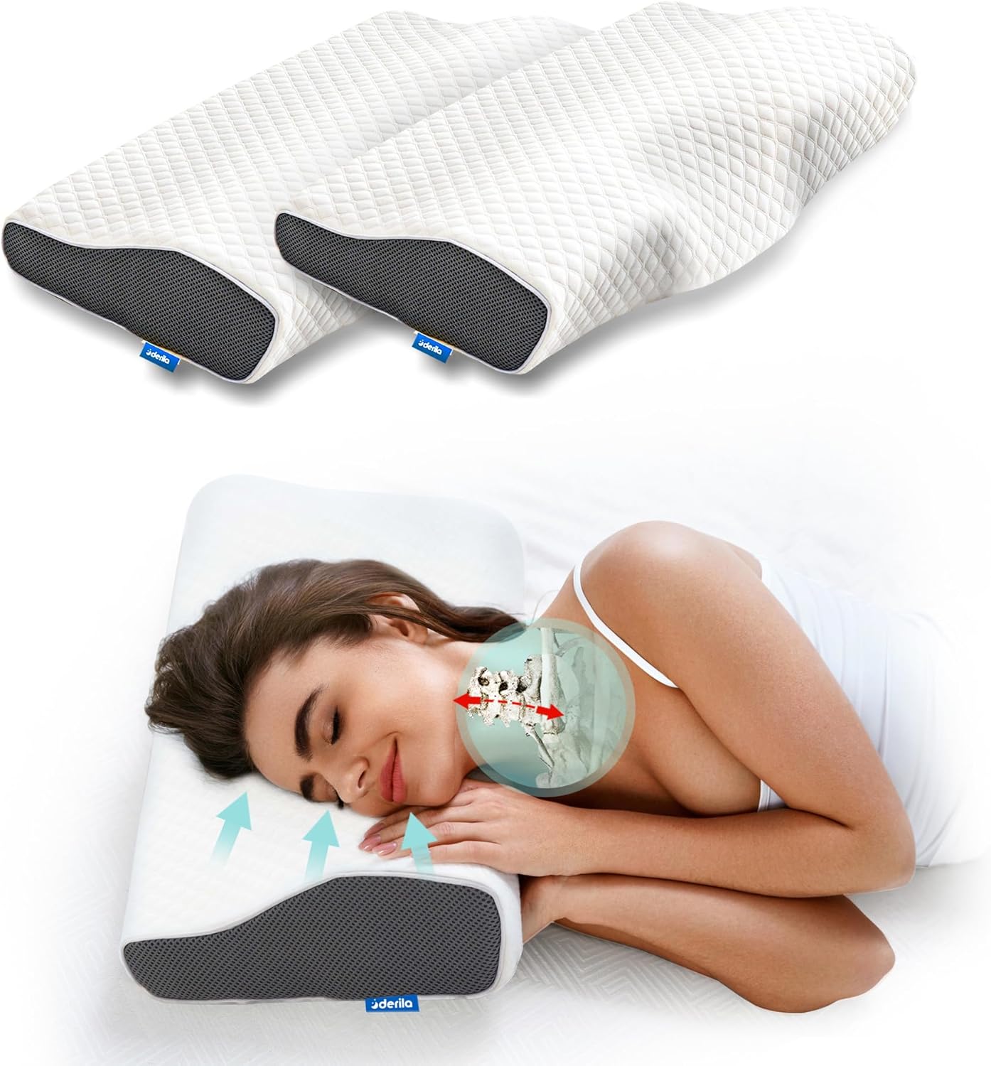 DreamGlow- Beauty and Comfort Anti-Wrinkle Sleep Pillow
