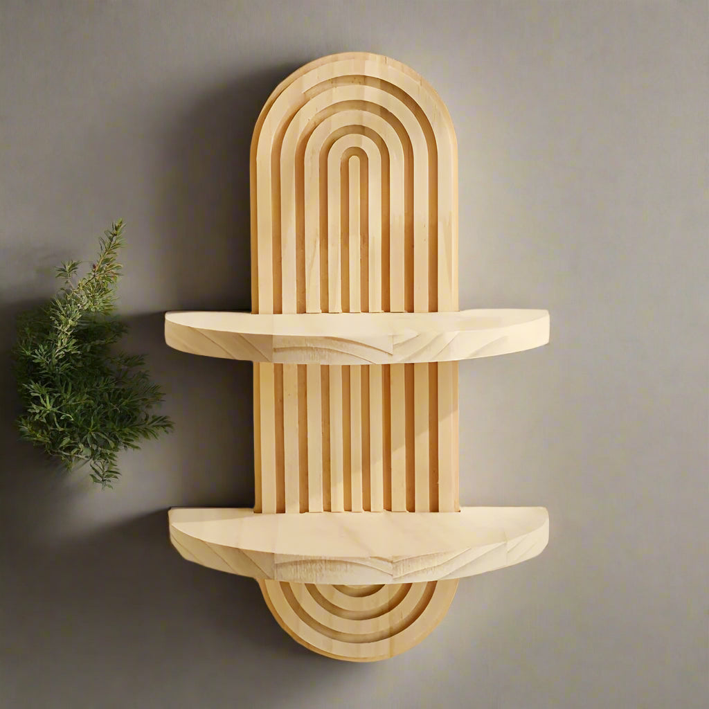 ArchaWood - Arched Decorative Wall Shelves