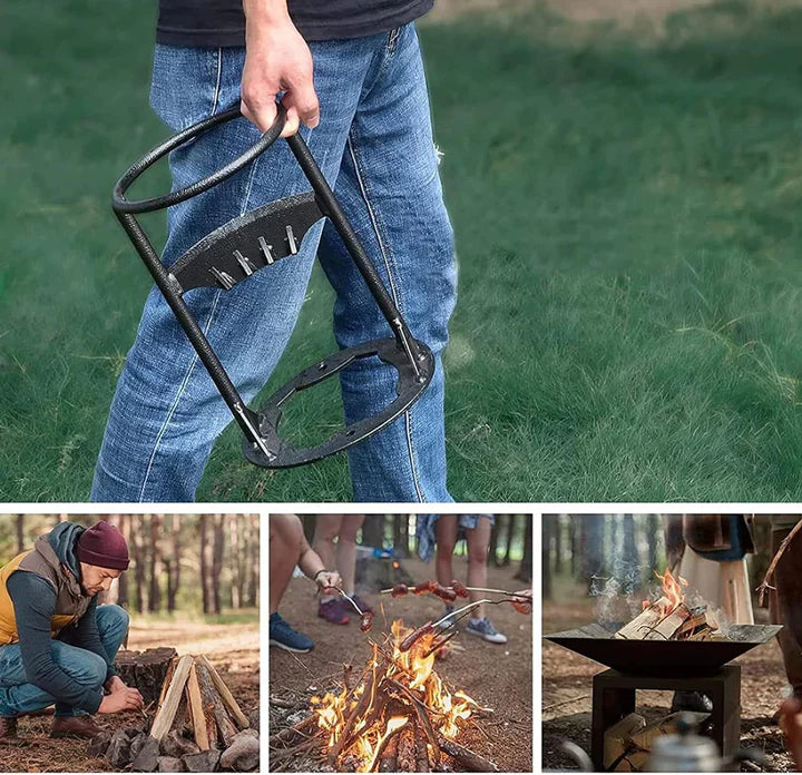 LogSplit Pro Heavy-Duty Firewood Splitter – Efficient Manual Tool for Safe and Easy Wood Splitting