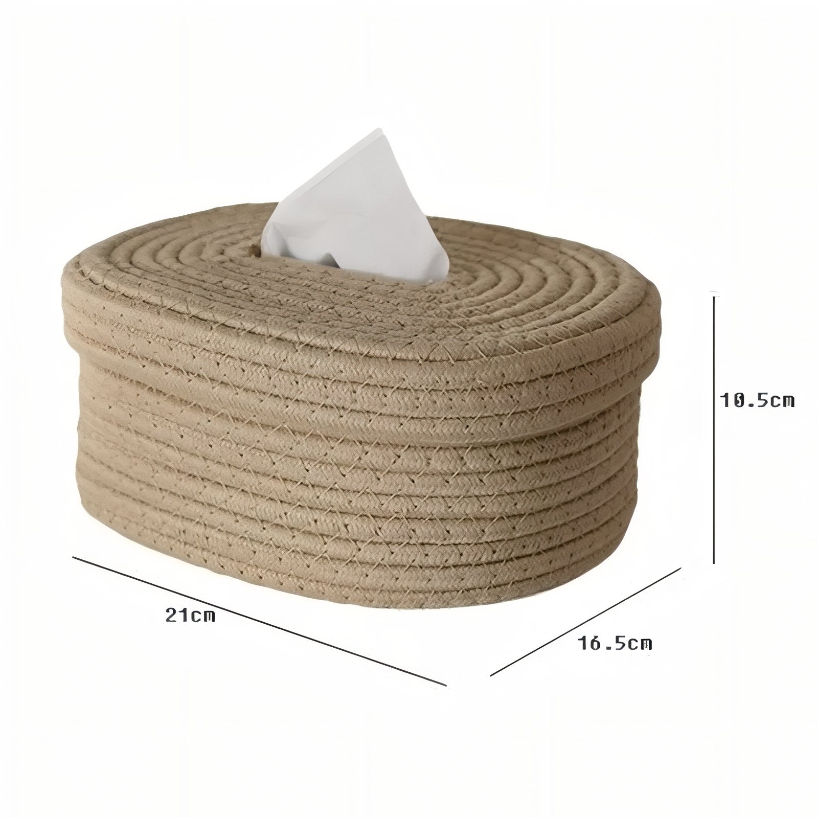 TissuElegance - Oval Cushion Tissue Holder