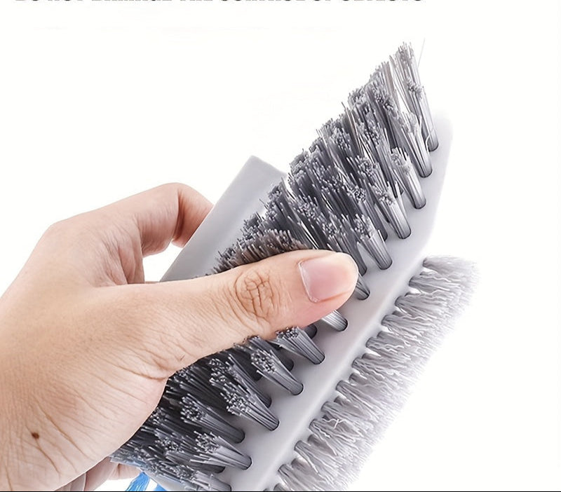 DuoScrub 2-in-1 Floor & Crevice Brush – Deep Clean Tiles & Grout with Ease