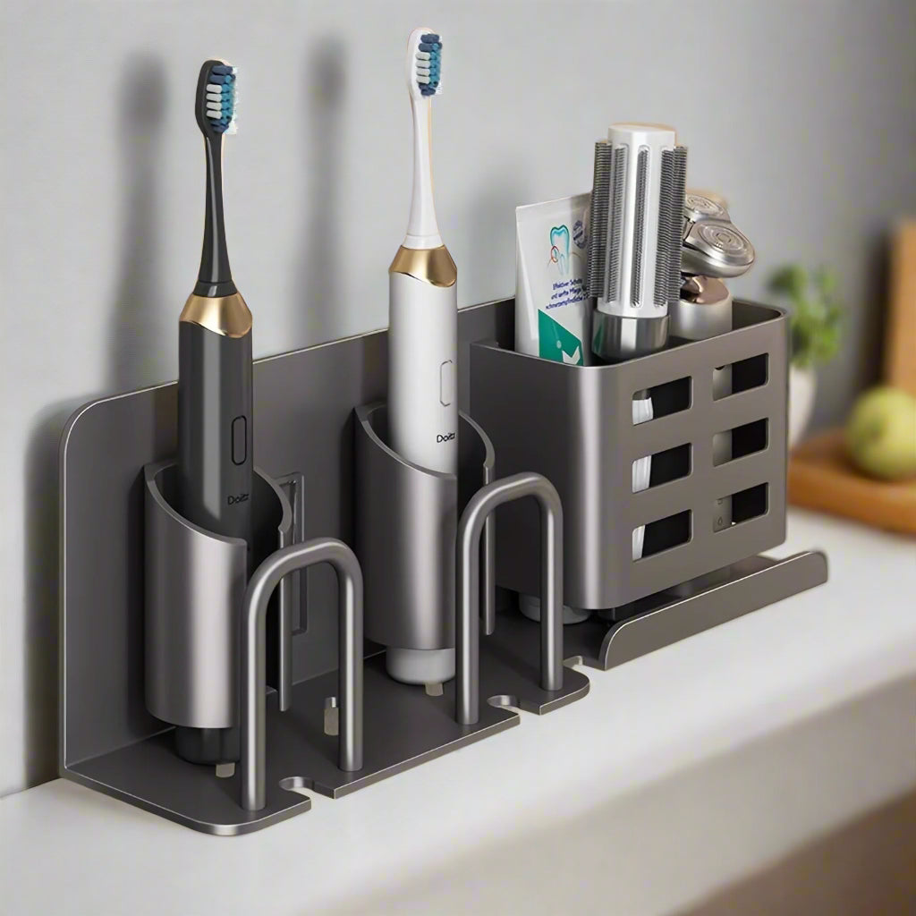 CleanHold Wall-Mounted Electric Toothbrush Organizer