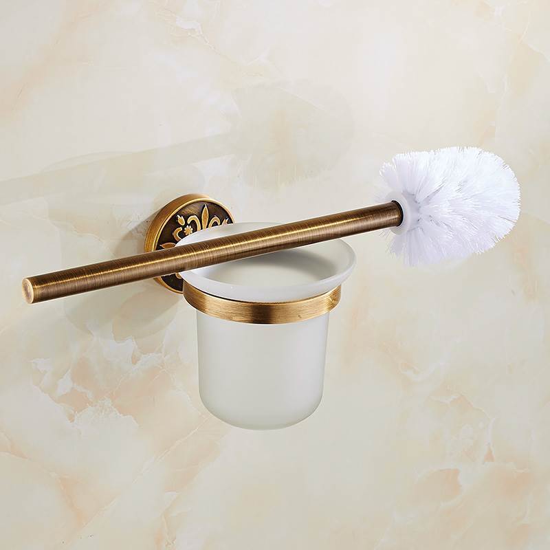 RoyalCharm - Antique Brass Bathroom Accessory Set