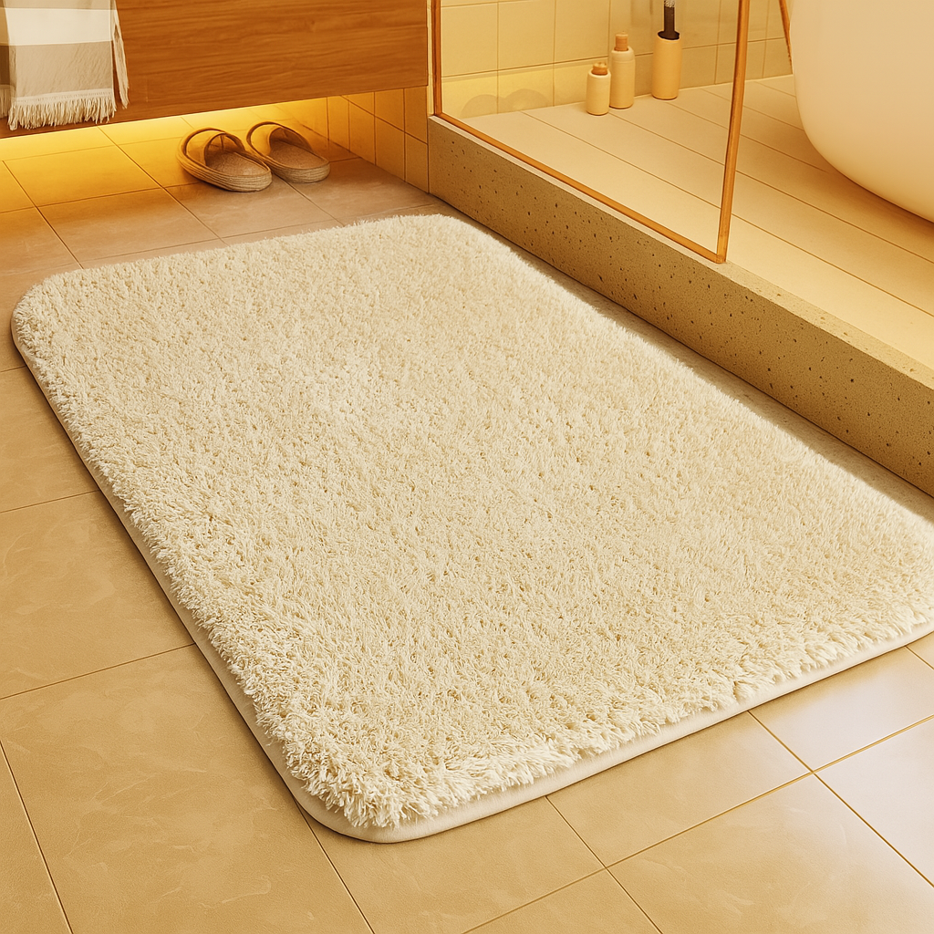 QuickDry - Non-Slip Memory Foam Bath Mat for Comfort