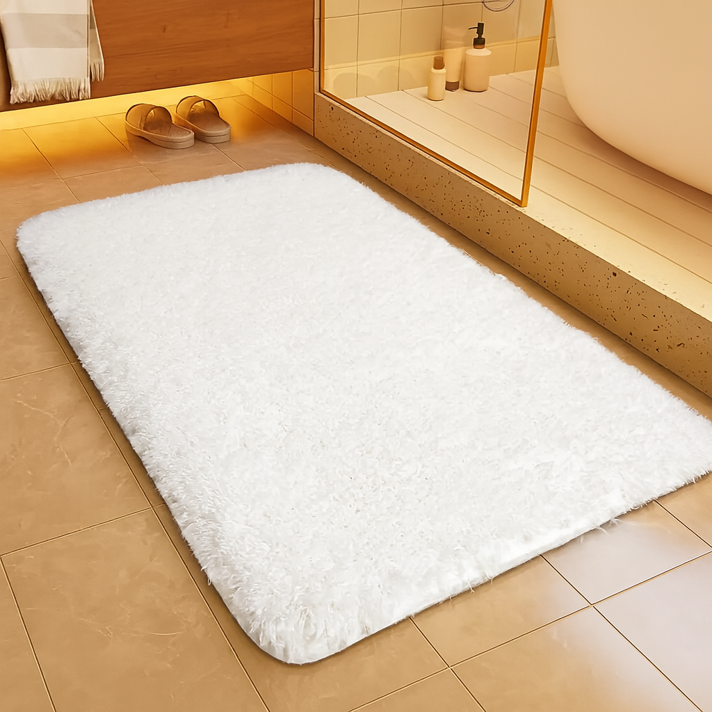 QuickDry - Non-Slip Memory Foam Bath Mat for Comfort