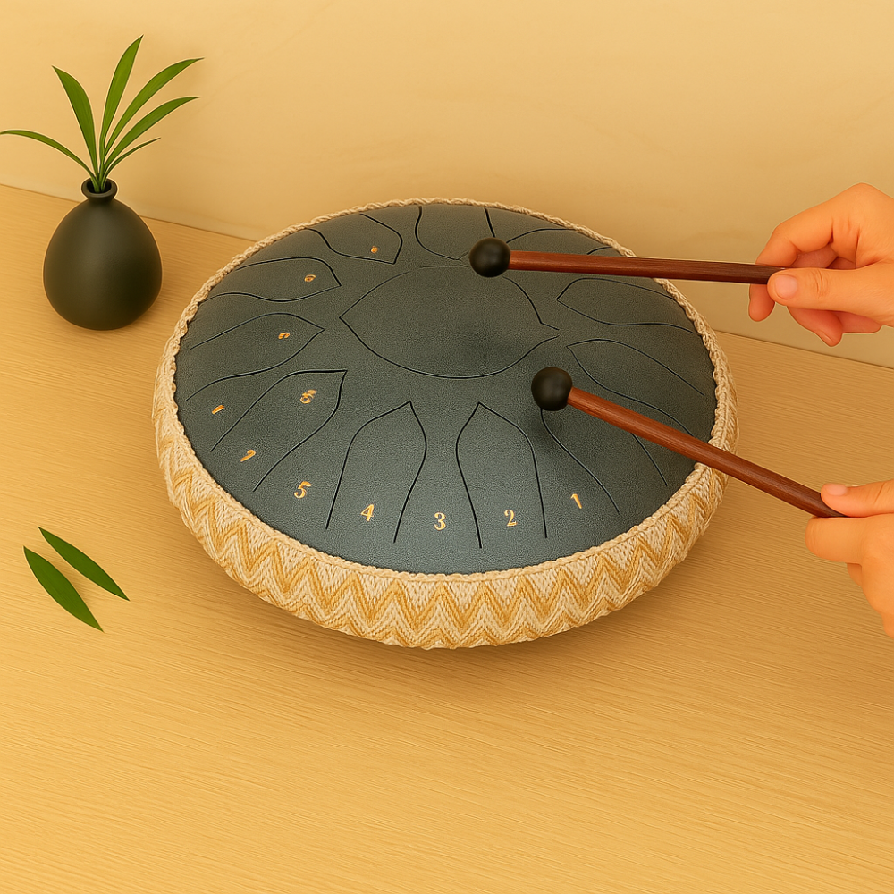 Steel Tongue Drum – Note Handpan Percussion Instrument