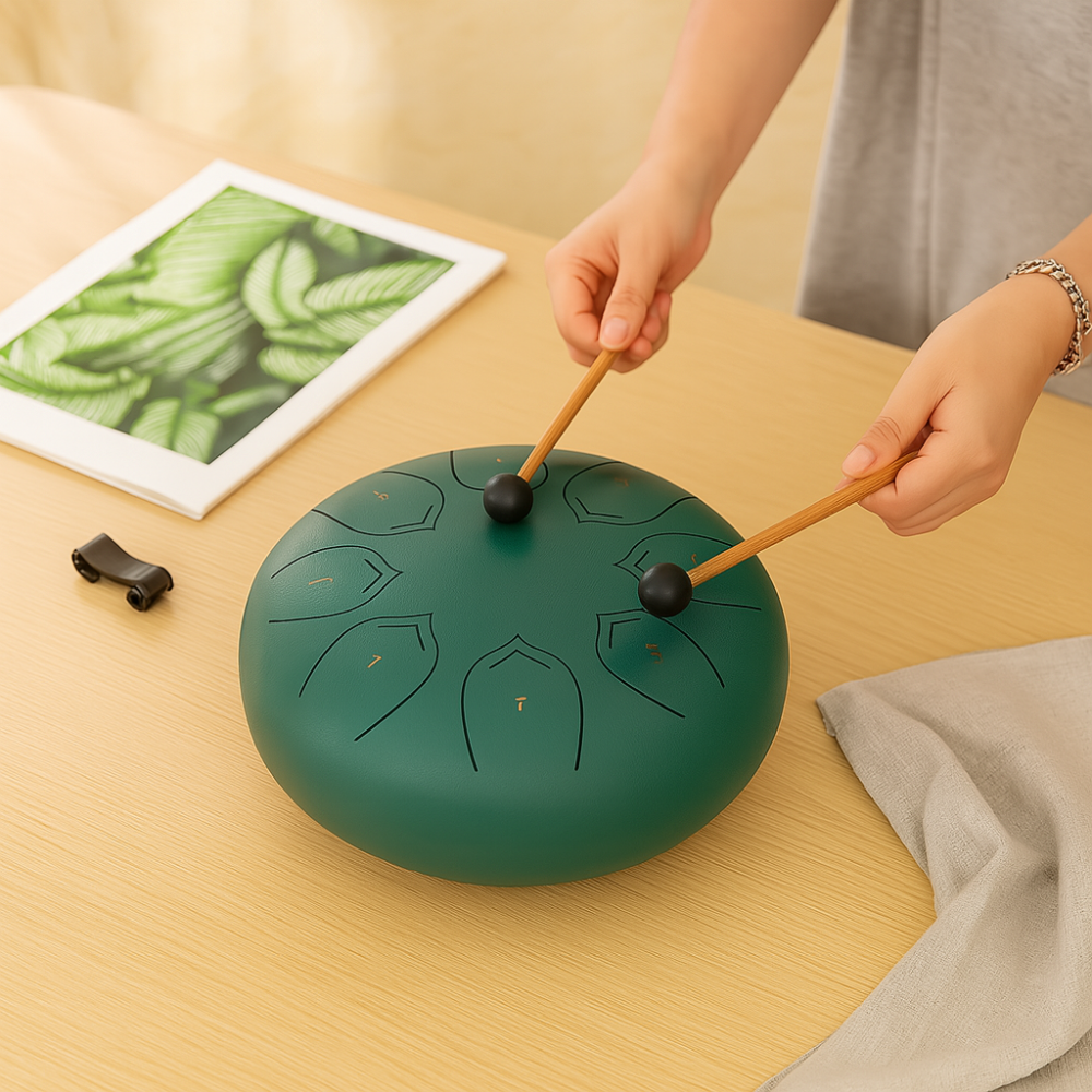 Steel Tongue Drum – Note Handpan Percussion Instrument