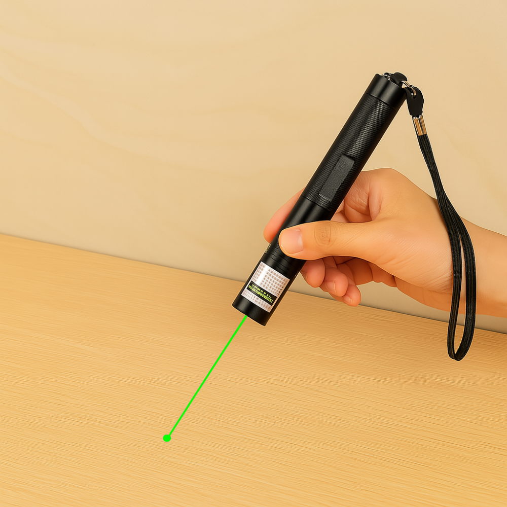 ChaseLight - Interactive Handheld Laser Pointer Toy for Cats