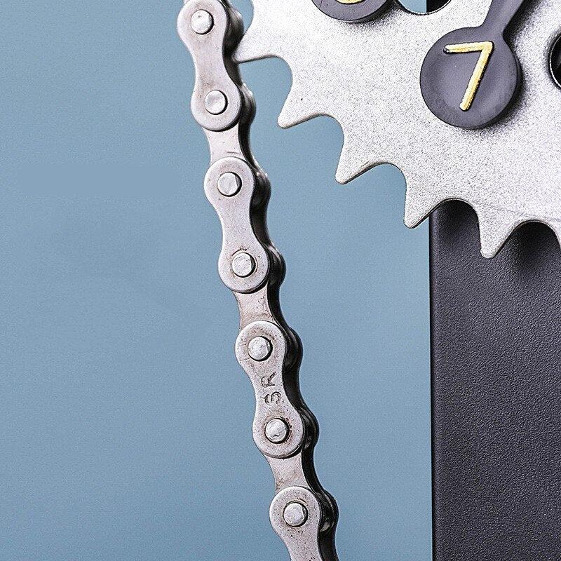 Unique Rotating Gear Spin Clock