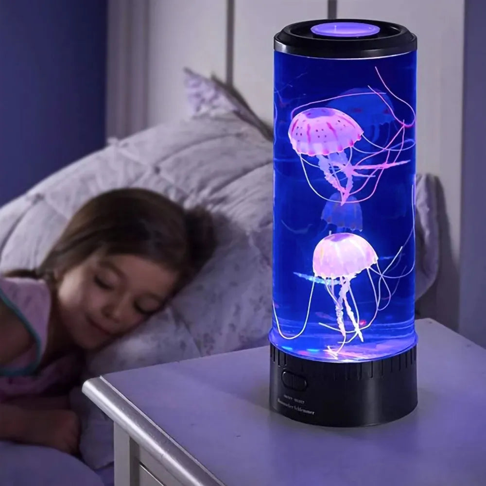 AquaLume Soothing Jellyfish Mood Lamp – Relaxing LED Ambience Light