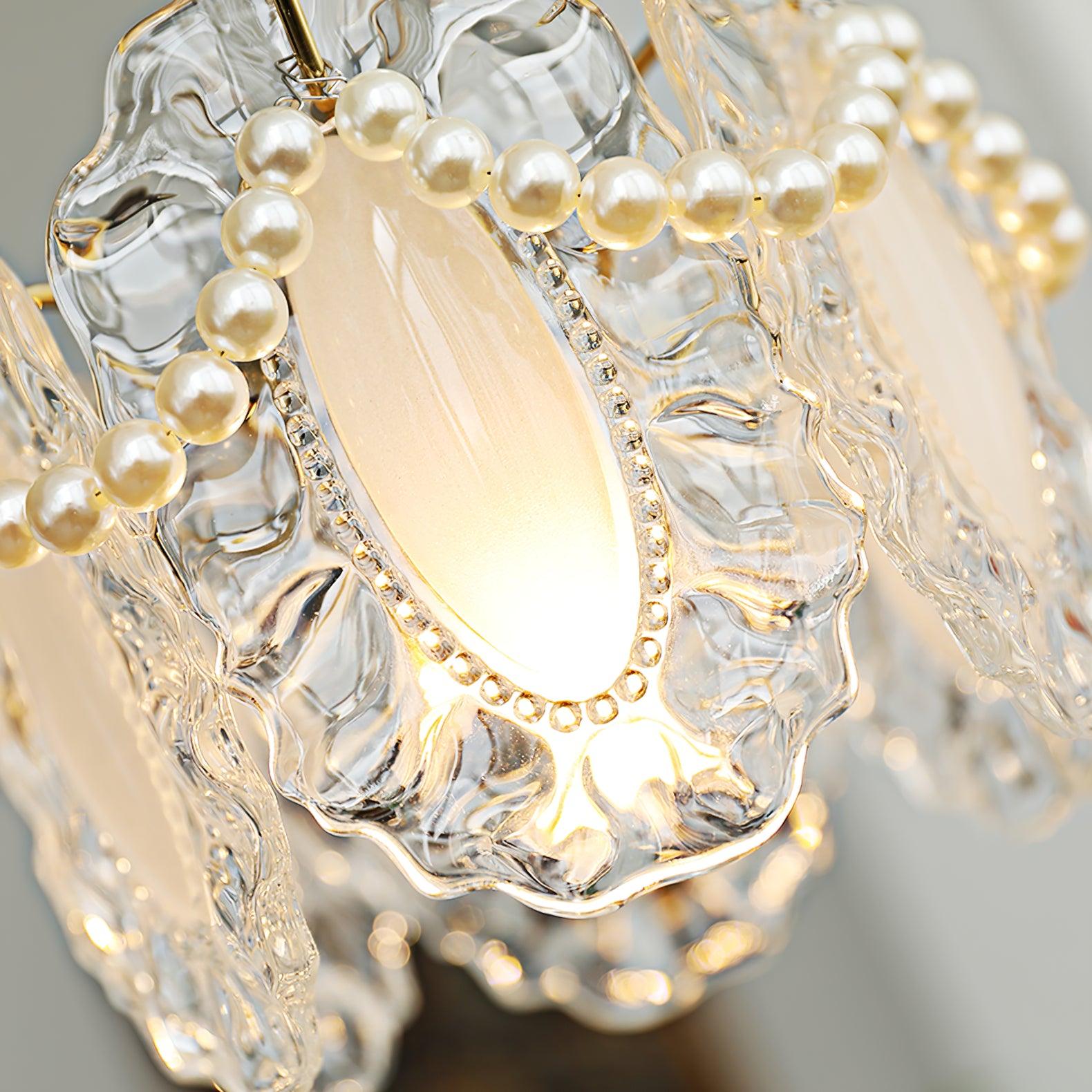 Aurora Vintage Pendant Light with Floral Details
