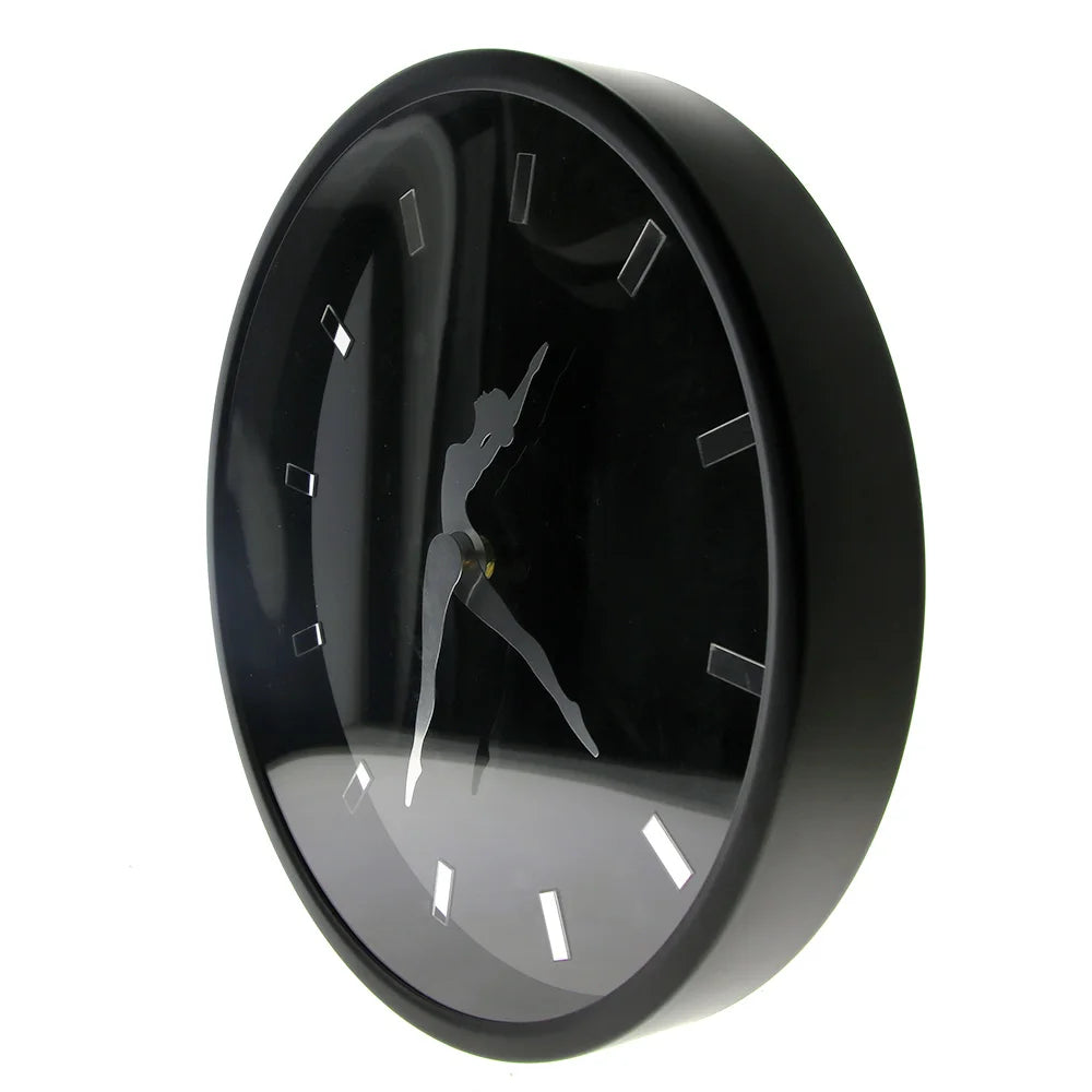 TimeFlies - Artistic Dynamic Gymnast Wall Clock