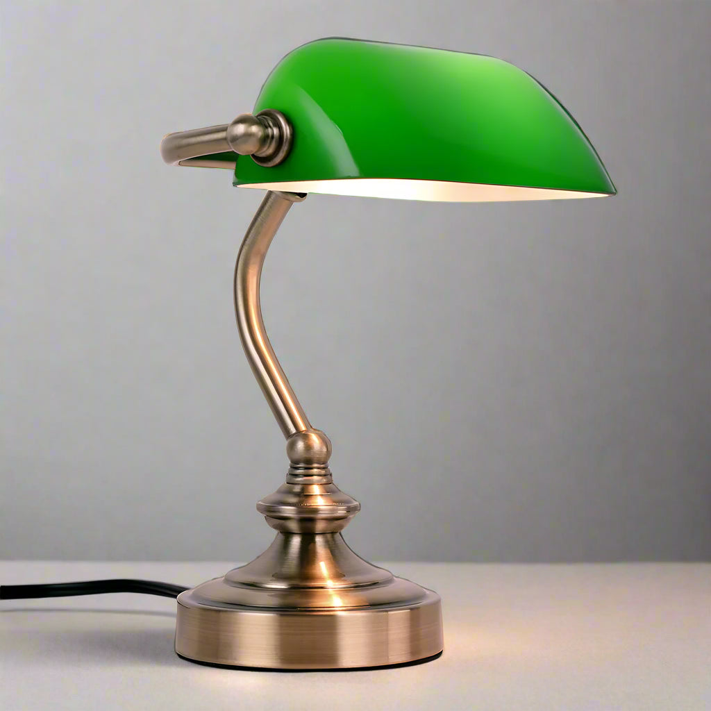 EleganceShade - Vintage Adjustable Swing-Arm Lamp