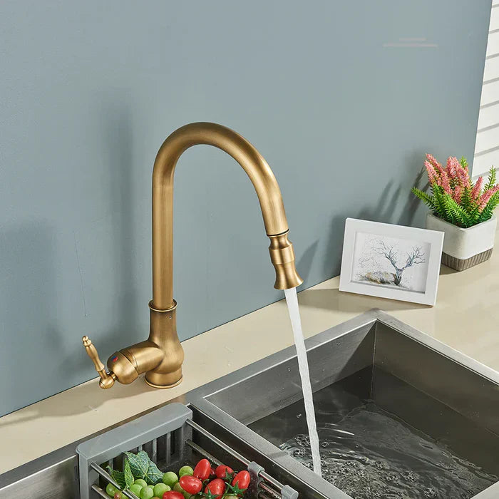ModernFunction - Sophisticated High-Arc Kitchen Faucet