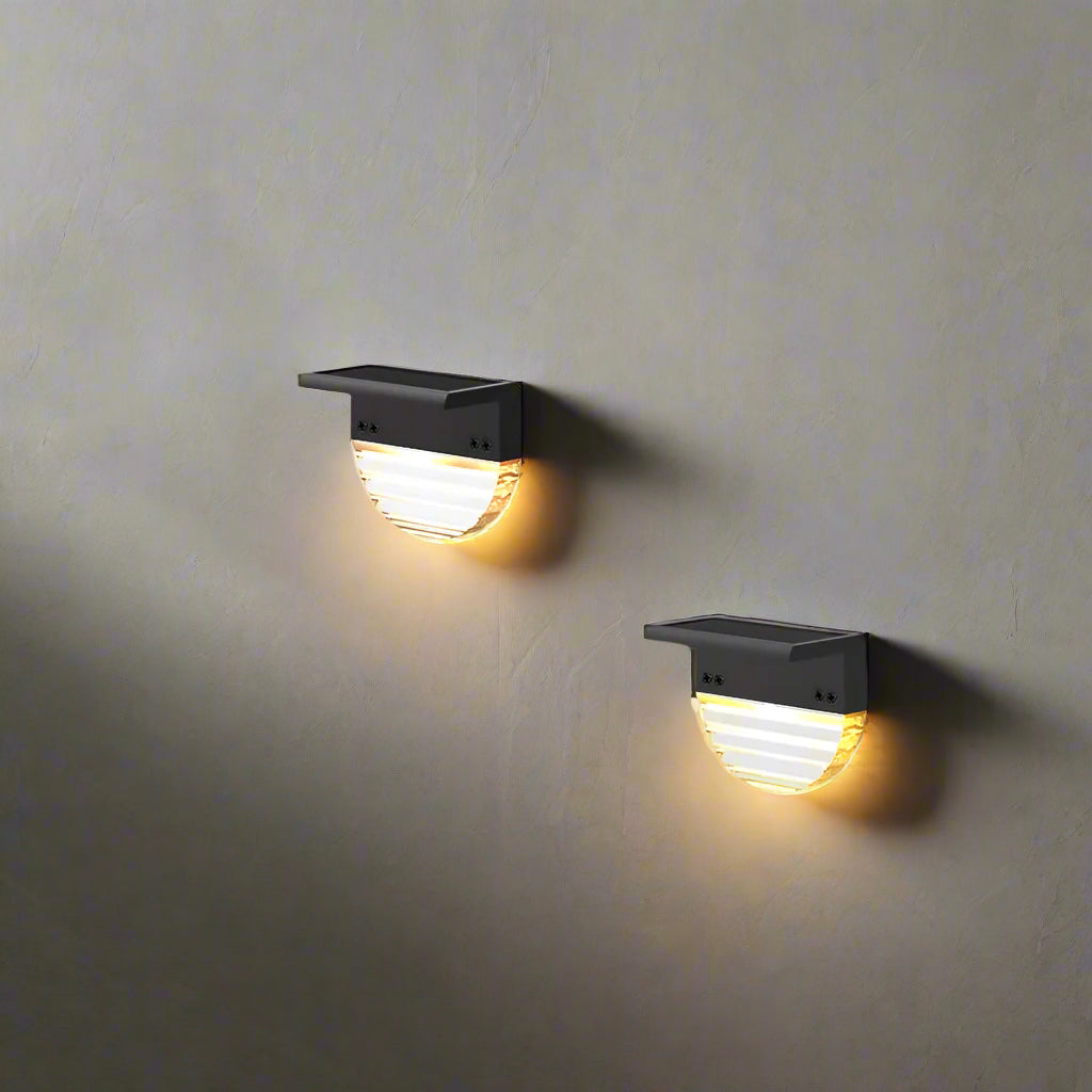 LumaStep - Solar-powered Step Lights for Safe and Stylish Outdoor Living
