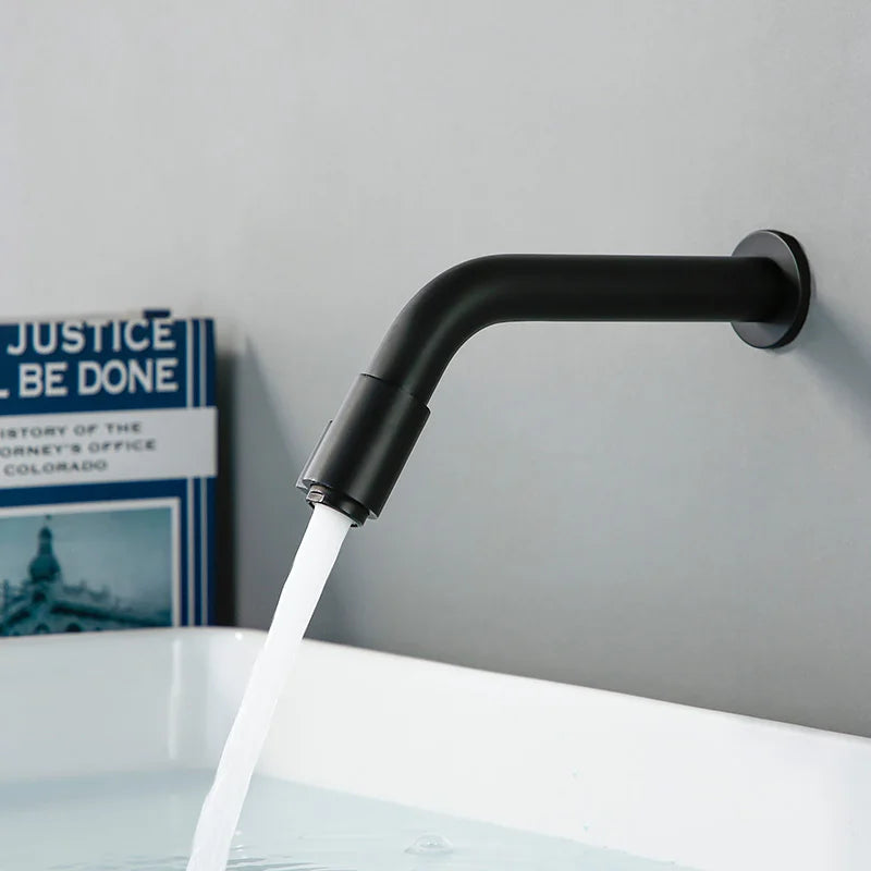 LuxFlow Modern Wall-Mounted Faucet