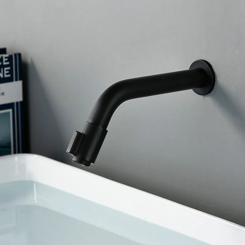 LuxFlow Modern Wall-Mounted Faucet