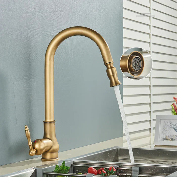 ModernFunction - Sophisticated High-Arc Kitchen Faucet