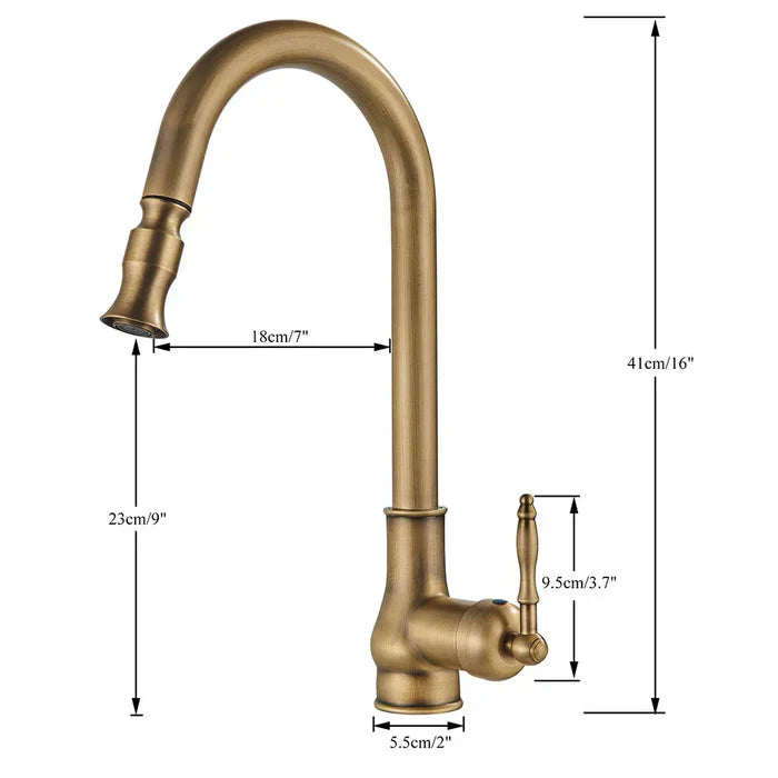 ModernFunction - Sophisticated High-Arc Kitchen Faucet