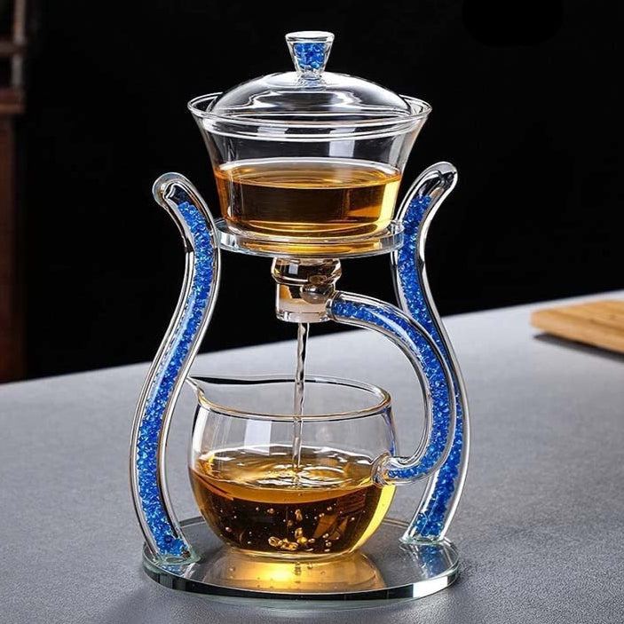 TeaLuxe - Elegant Glass Tea Brewing